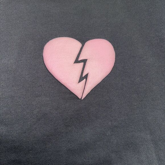 Wildfox Women's I Wish It Was Saturday Sweatshirt Gray Sizes M, MSRP $108 - Picture 3 of 6